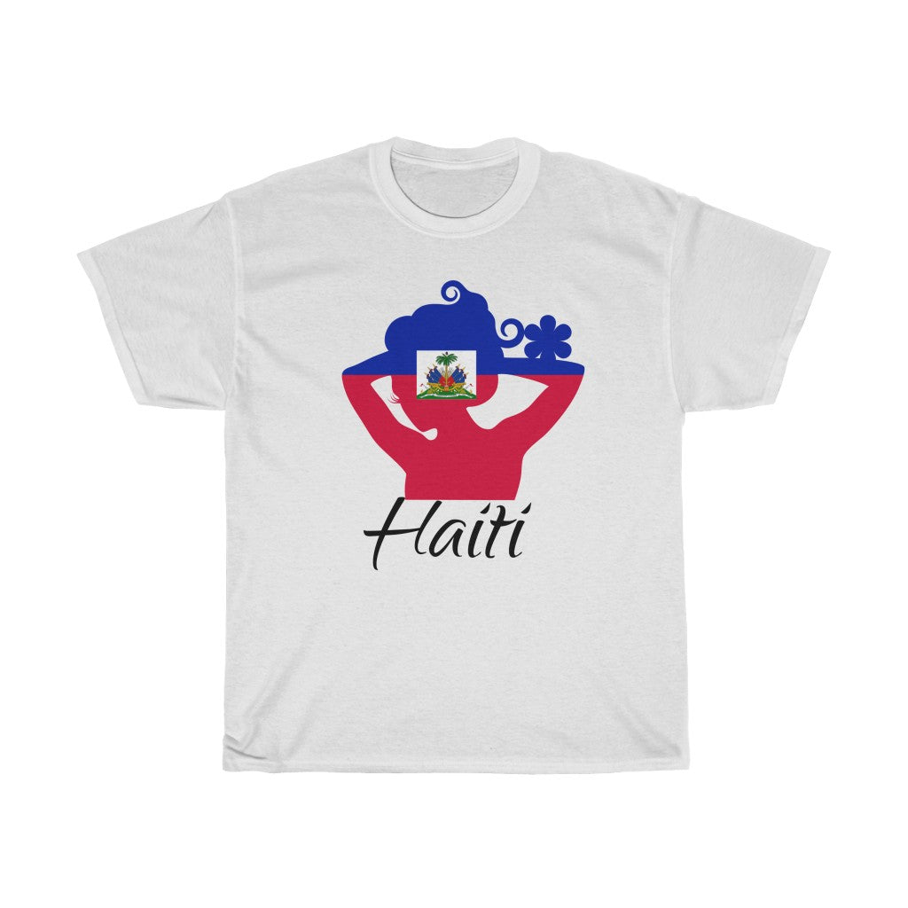 Haiti Lady Flag Standard Tee 1 - Unisex