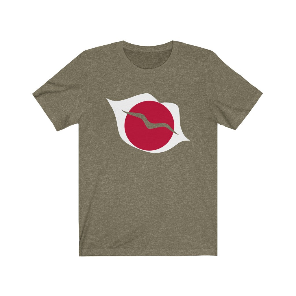 Japan Lips Flag Premium Tee - Unisex