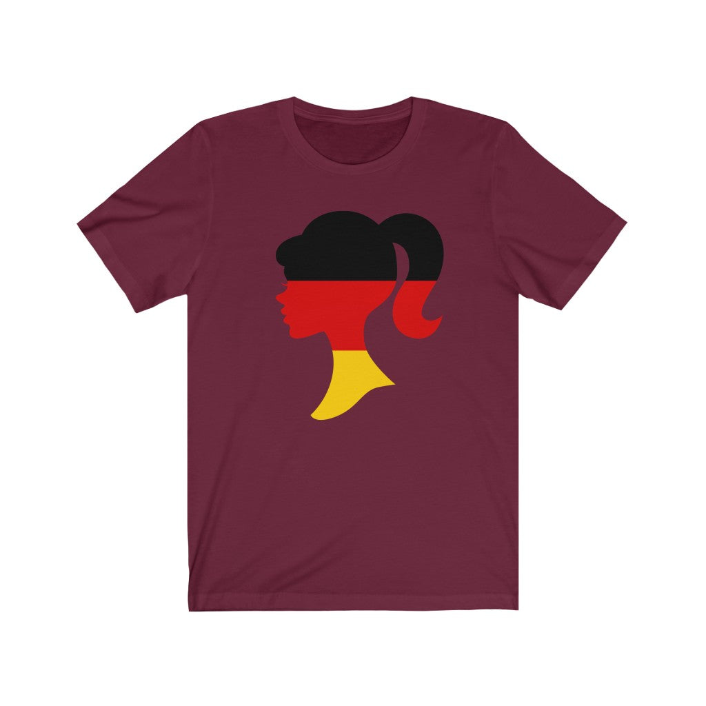 Germany Girl Flag Premium Tee - Unisex