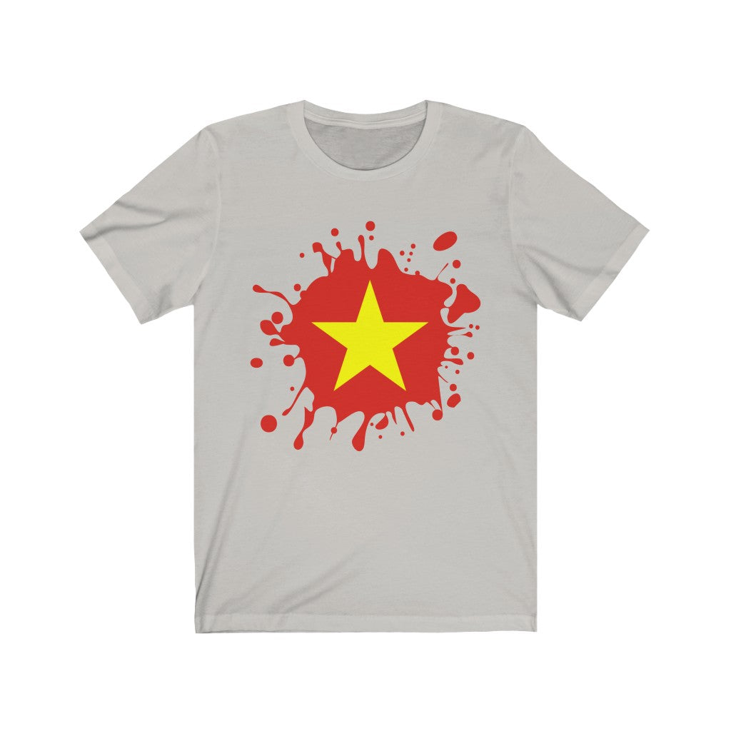 Vietnam Splat Flag Premium Tee - Unisex