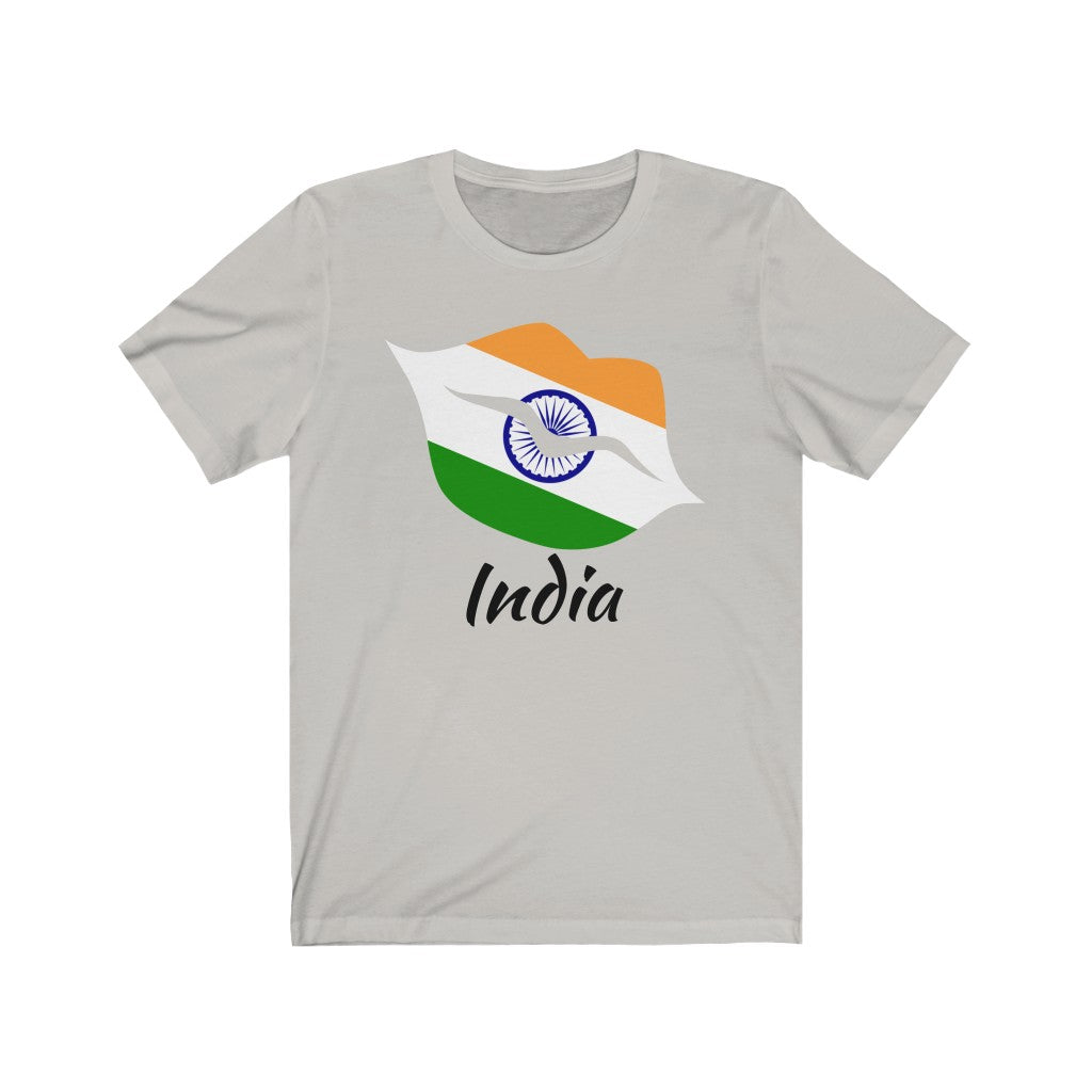 India Lips Flag Premium Tee 1 - Unisex