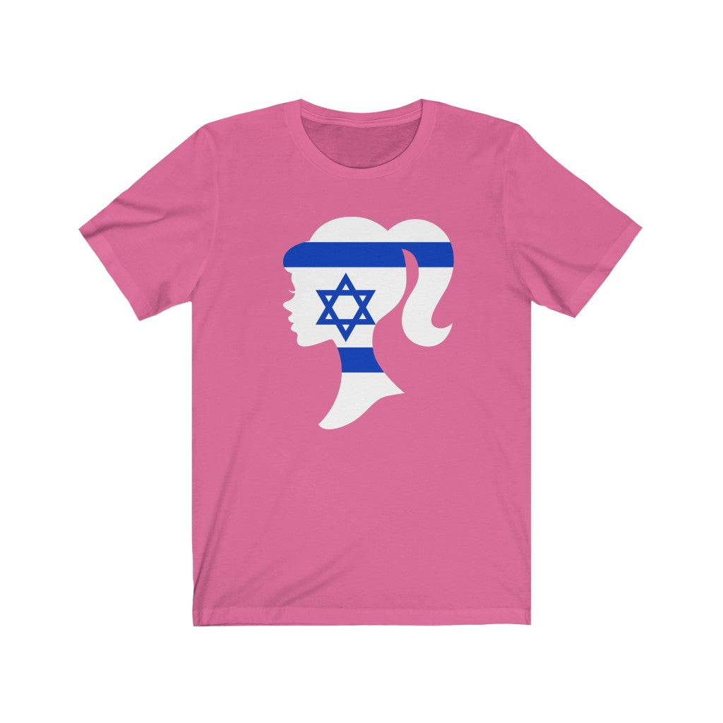 Israel Girl Flag Premium Tee - Unisex