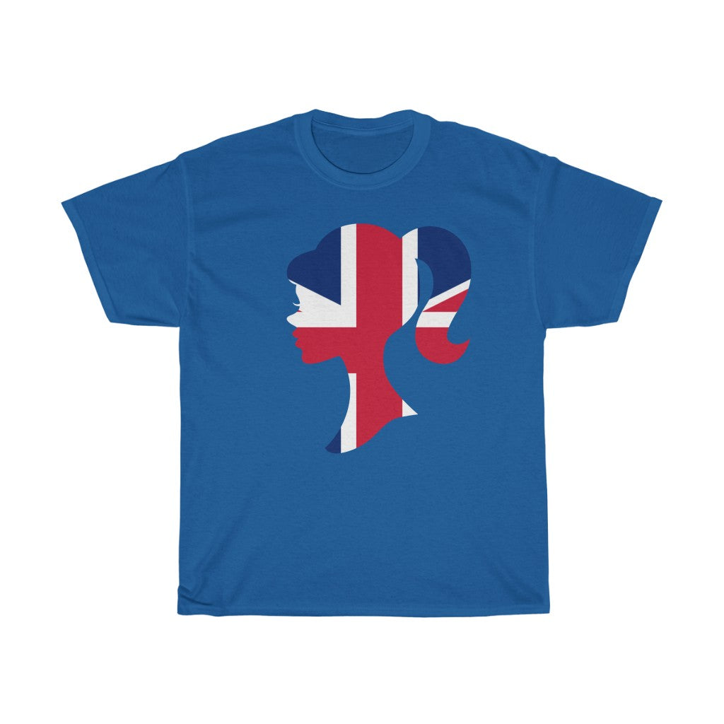 United Kingdom Girl Flag Standard Tee - Unisex