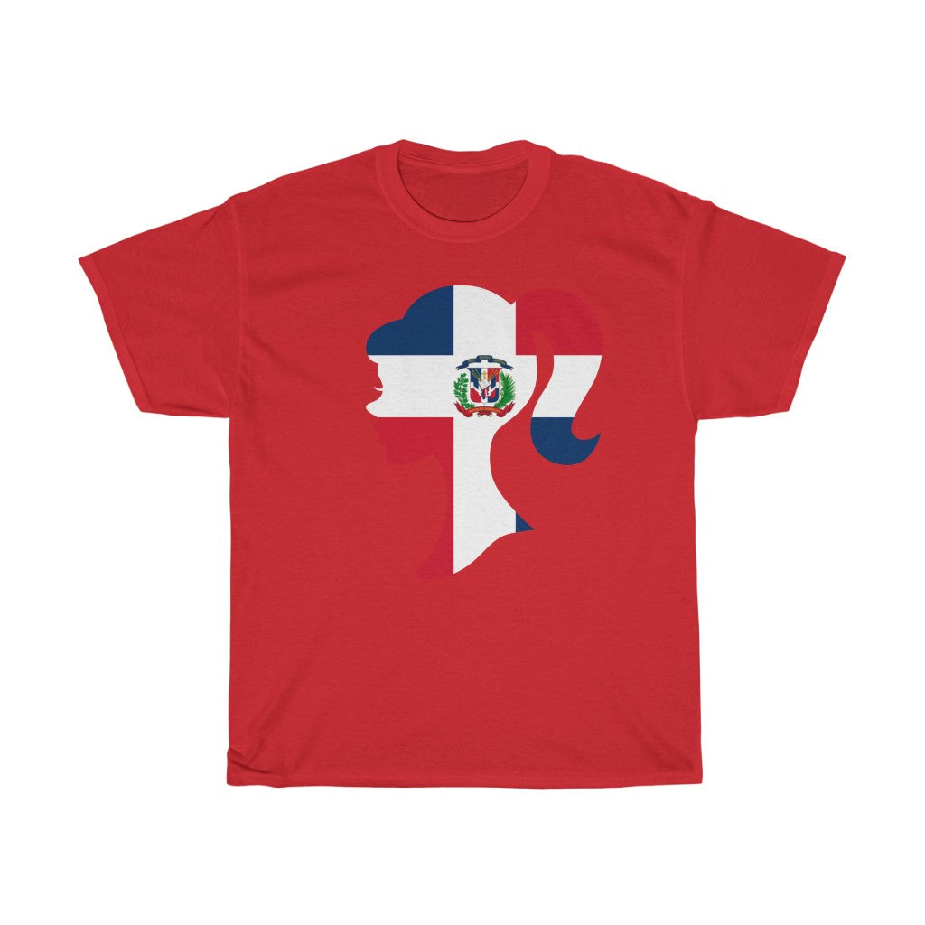 Dominican Republic Girl Flag Standard Tee - Unisex