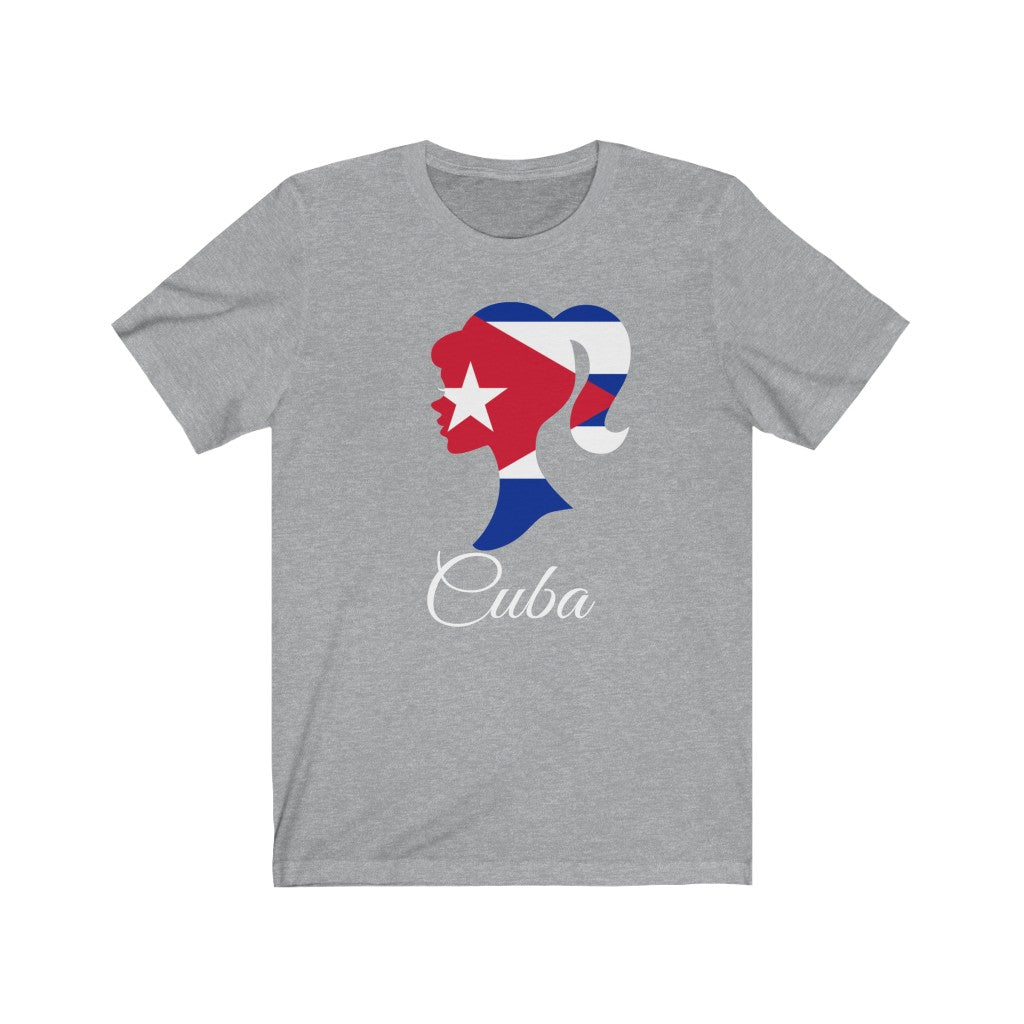 Cuba Girl Flag Premium Tee 2 - Unisex