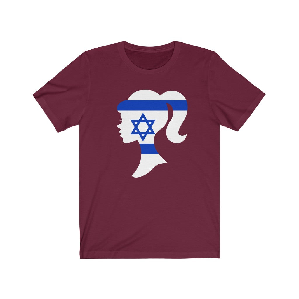 Israel Girl Flag Premium Tee - Unisex