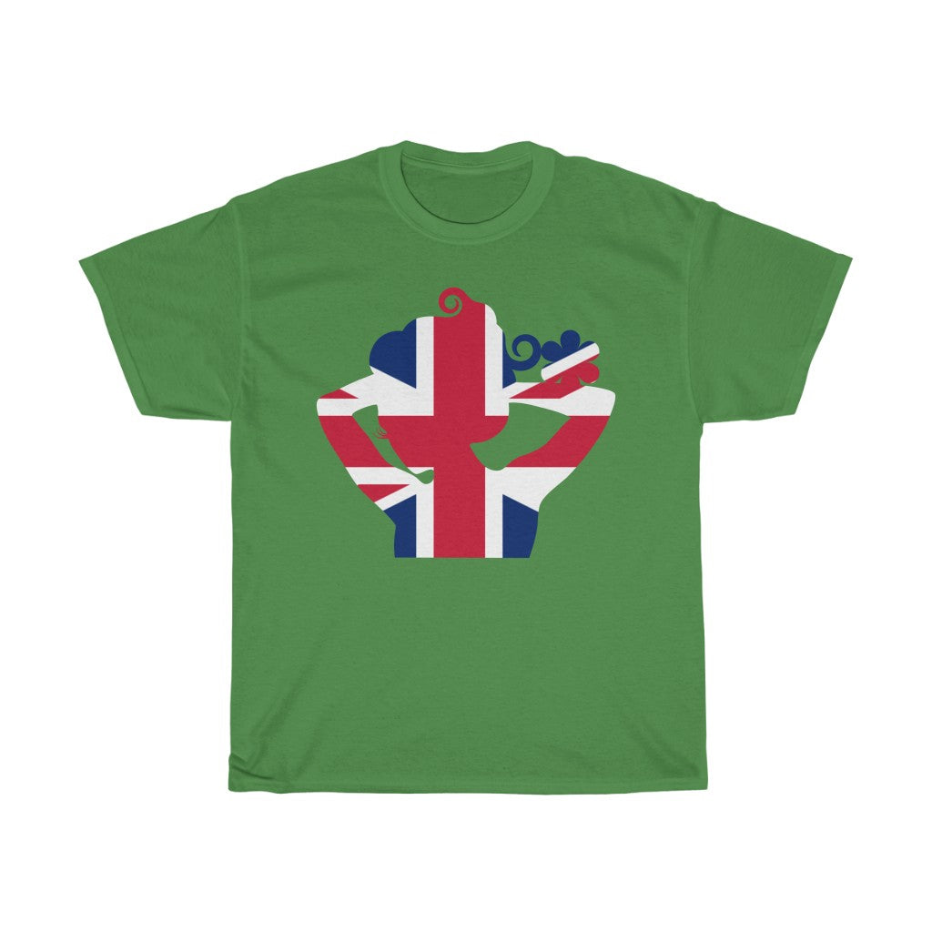 United Kingdom Lady Flag Standard Tee - Unisex