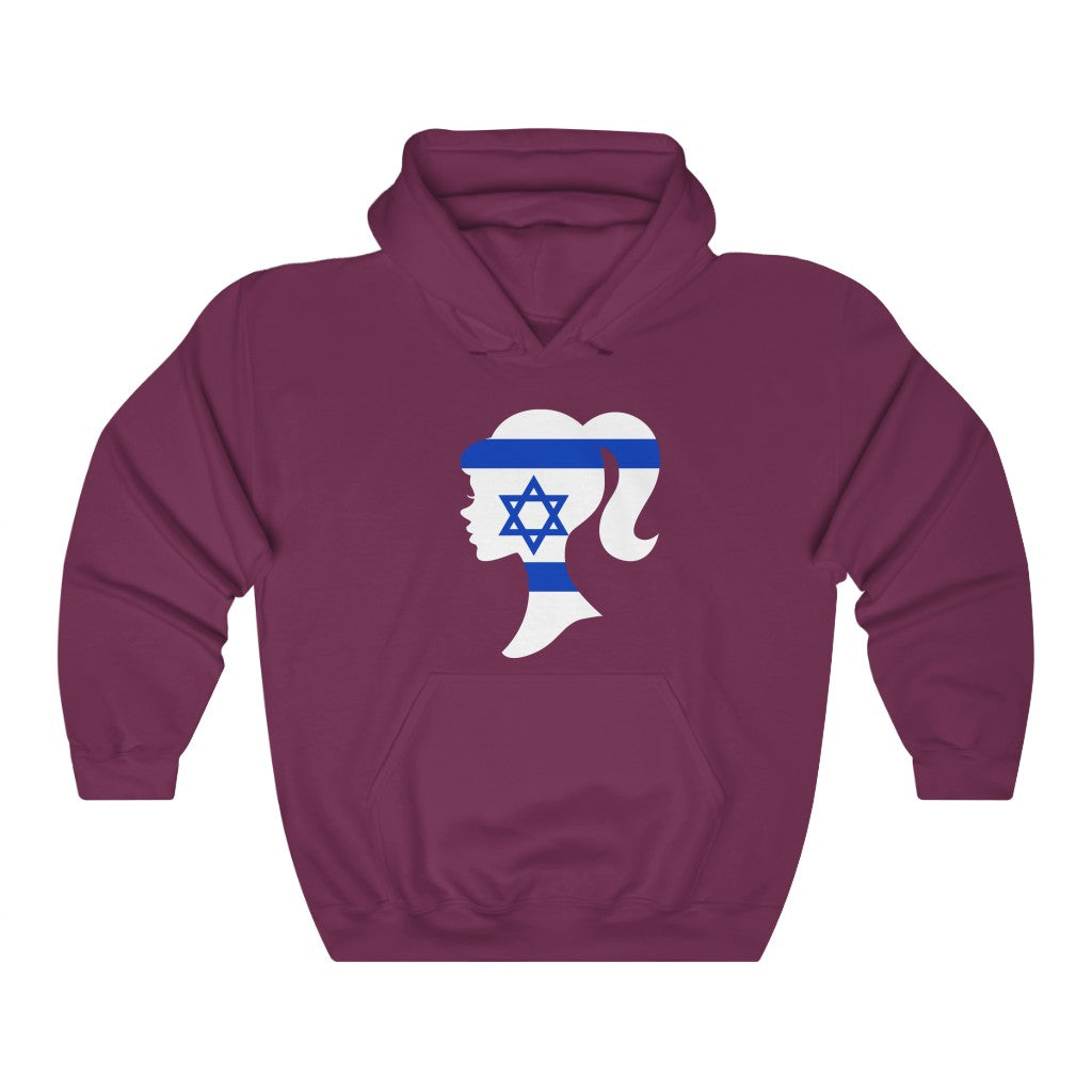 Israel Girl Flag Hoodie Sweatshirt - Unisex