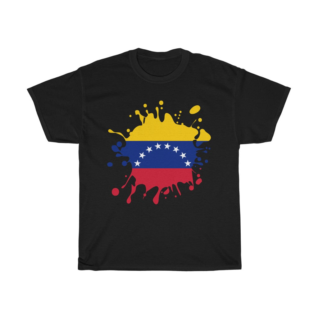 Venezuela Splat Flag Standard Tee - Unisex