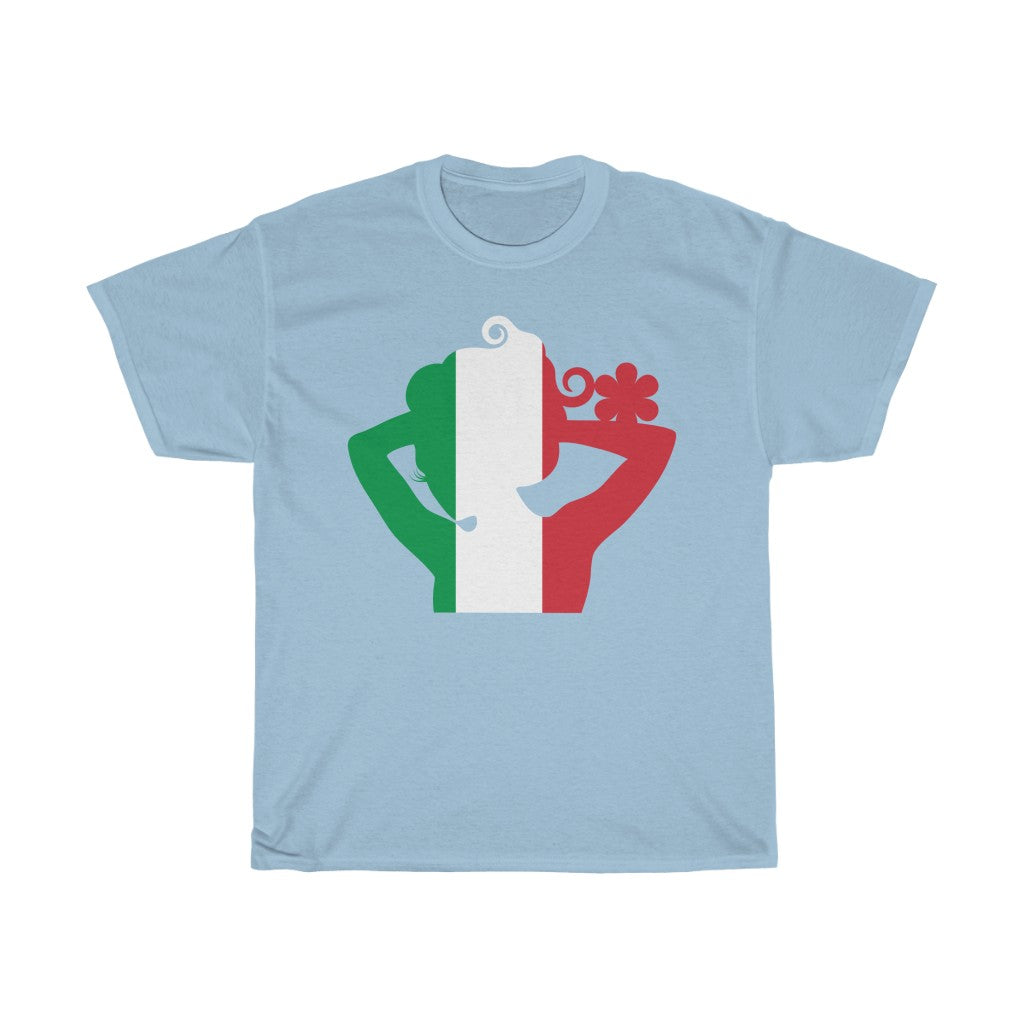 Italy Lady Flag Standard Tee - Unisex