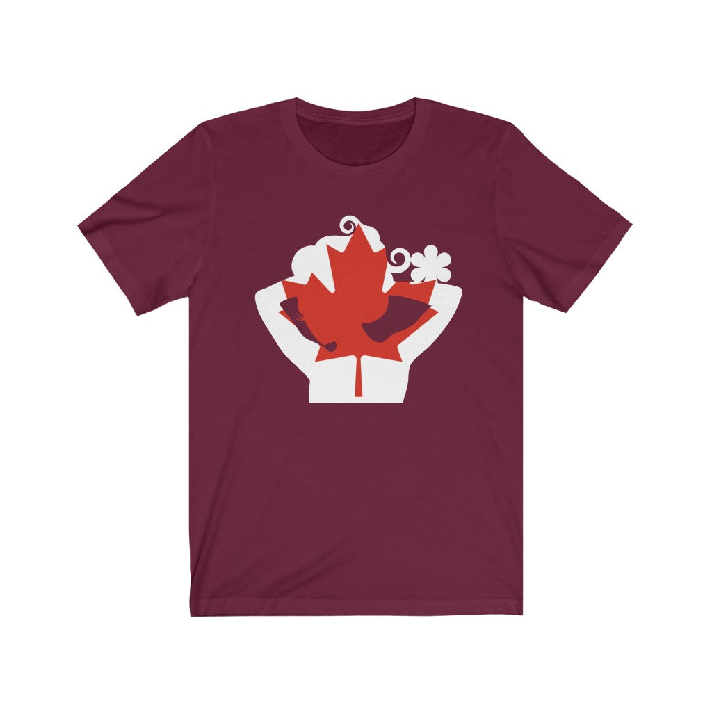 Canada Lady Flag Premium Tee - Unisex