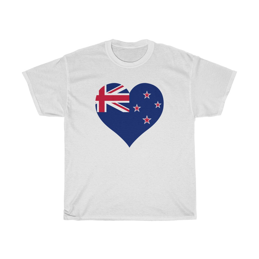 New Zealand Heart Flag Standard Tee - Unisex