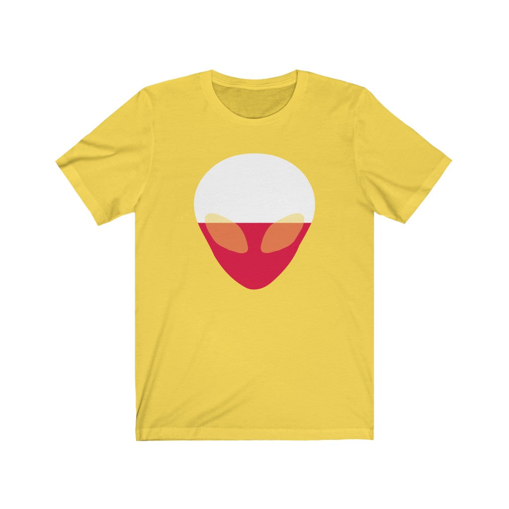 Poland Alien Flag Premium Tee - Unisex