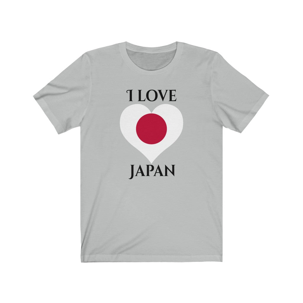 Japan Heart Flag Premium Tee 1 - Unisex