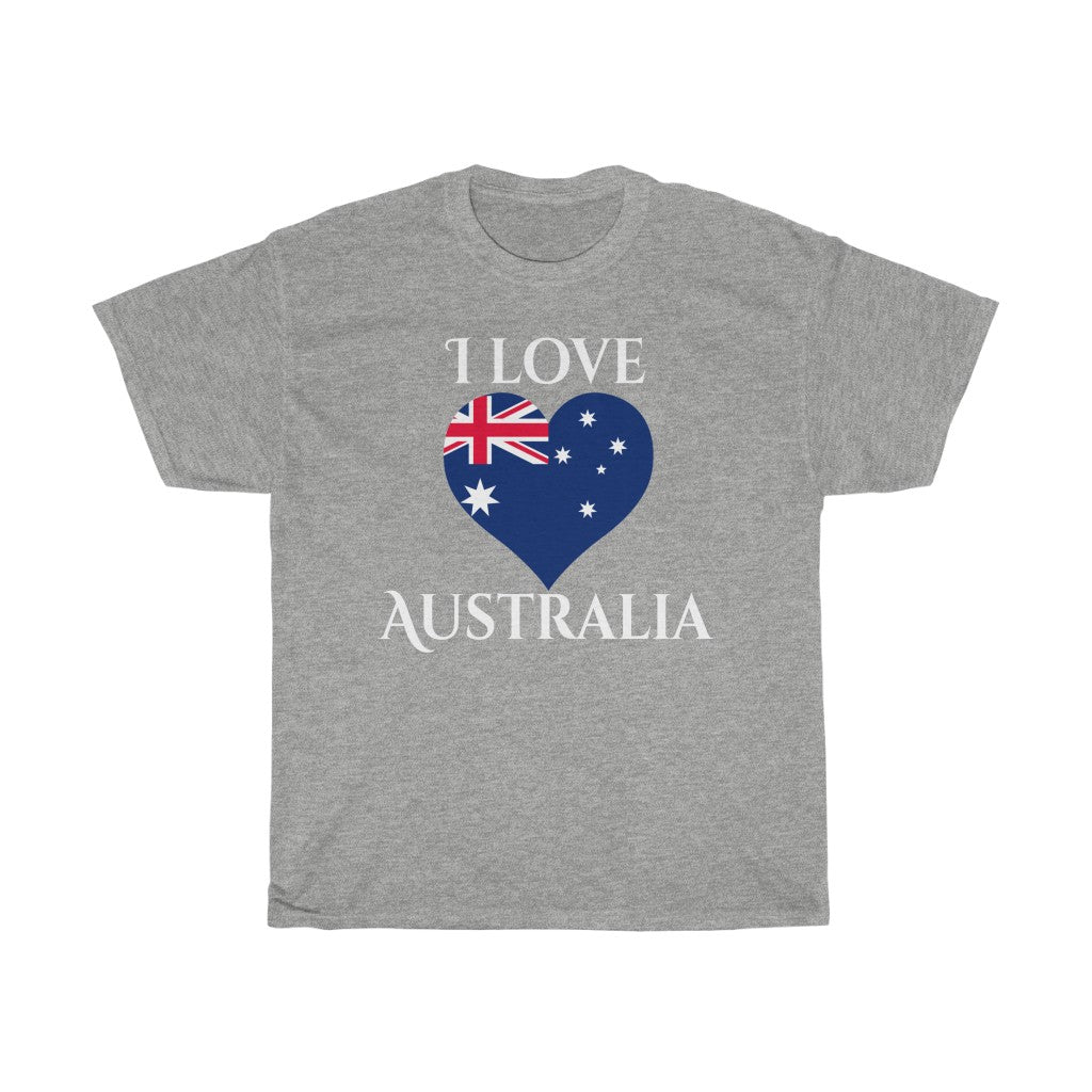 Australia Heart Flag Standard Tee 2 - Unisex