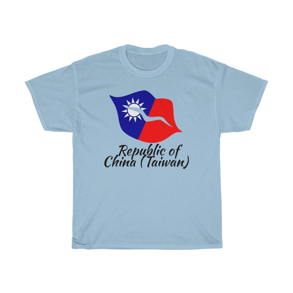 Republic of China - Taiwan Lips Flag Standard Tee 1 - Unisex