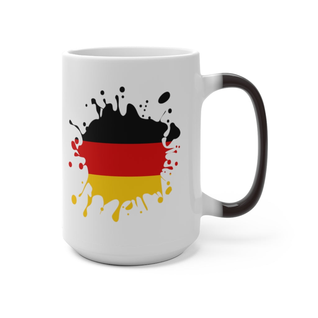 Germany Splat Color Changing Mug