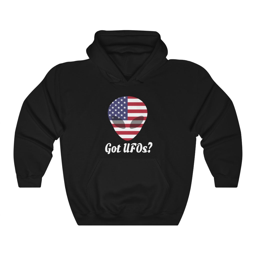 United States Got UFOs Flag Hoodie Sweatshirt 2 - Unisex