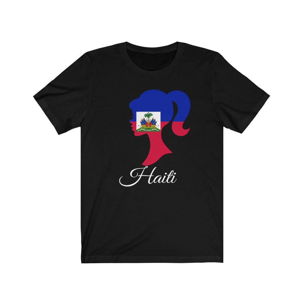Haiti Girl Flag Premium Tee 2 - Unisex