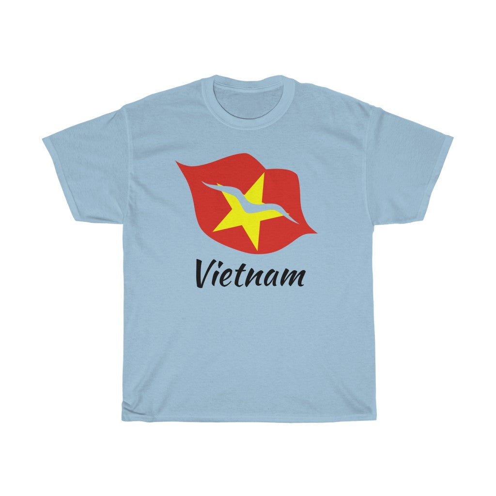Vietnam Lips Flag Standard Tee 1 - Unisex