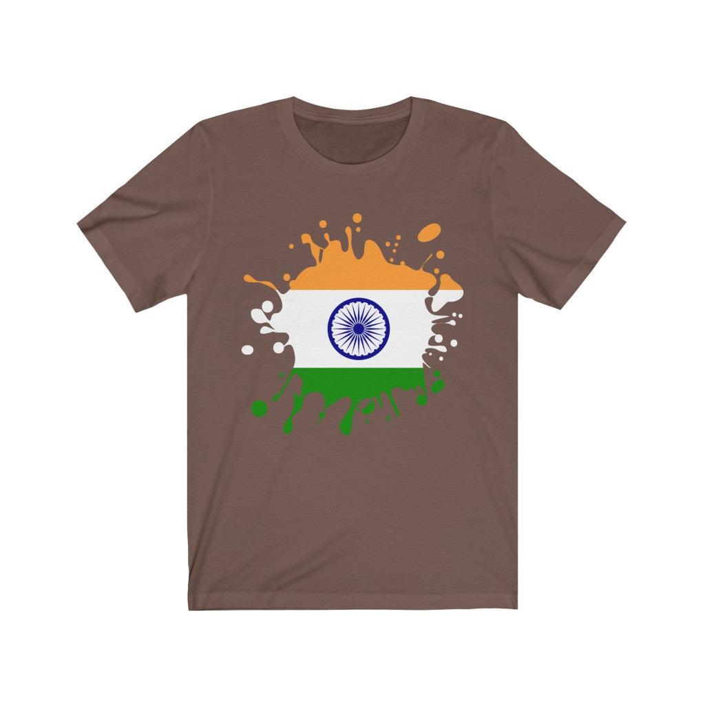 India Splat Flag Premium Tee - Unisex