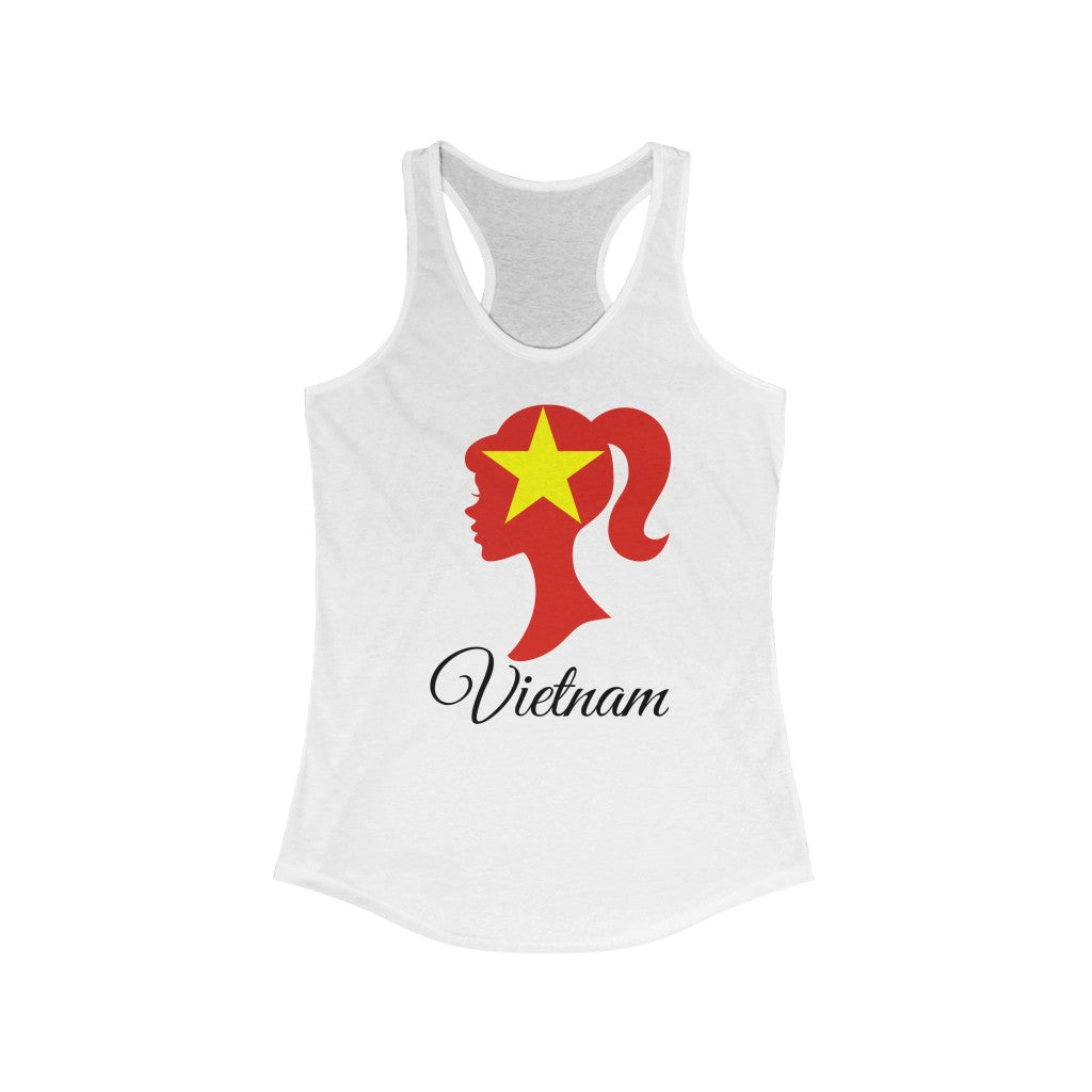 Vietnam Girl Flag Tank 1 - Women
