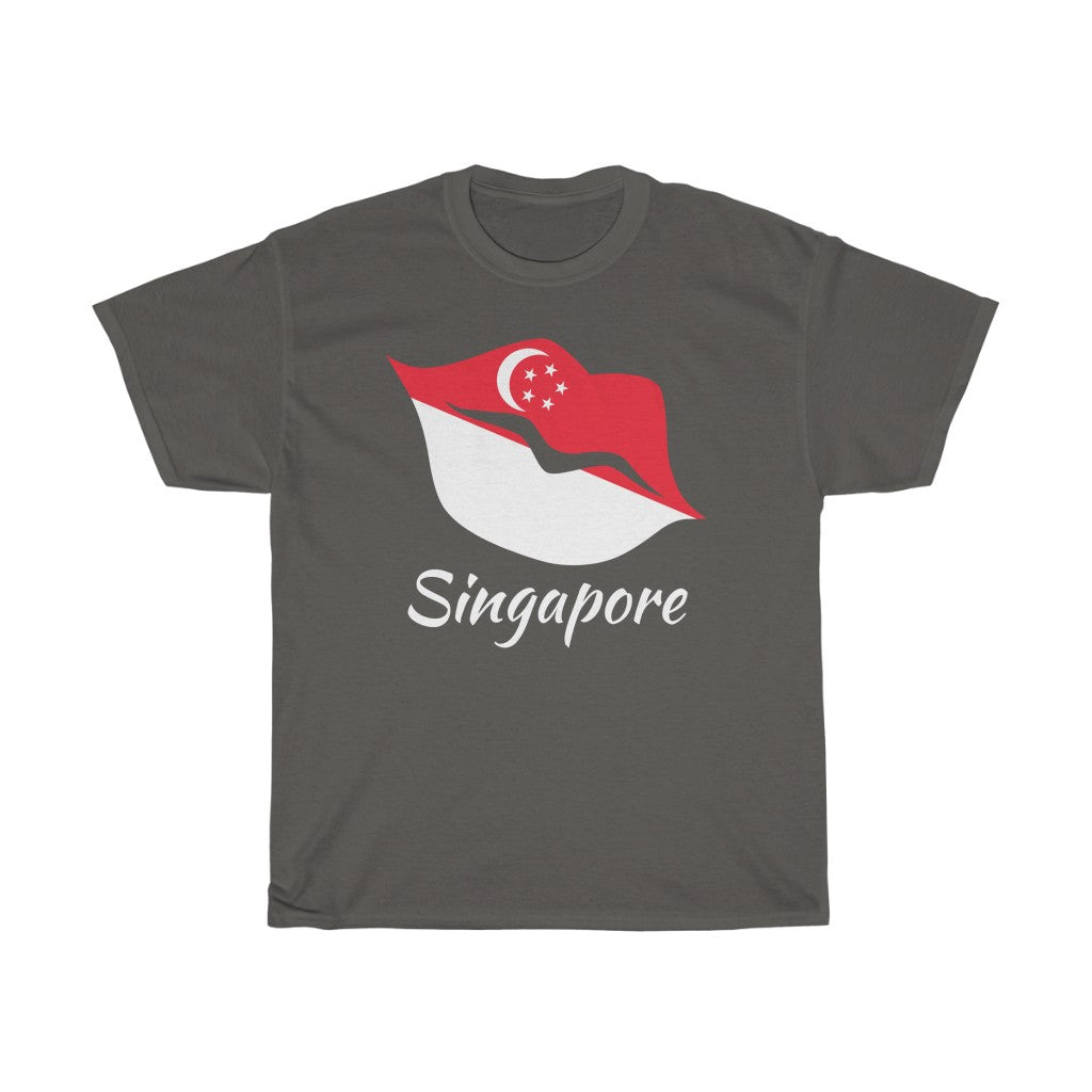 Singapore Lips Flag Standard Tee 2 - Unisex