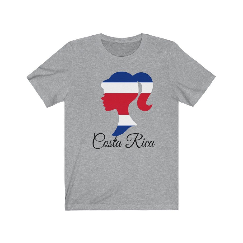Costa Rica Girl Flag Premium Tee 1 - Unisex