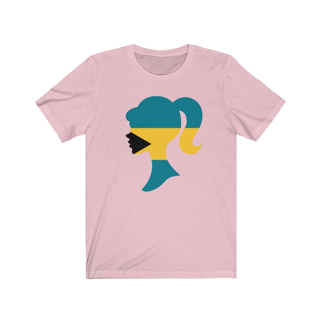 Bahamas Girl Flag Premium Tee - Unisex