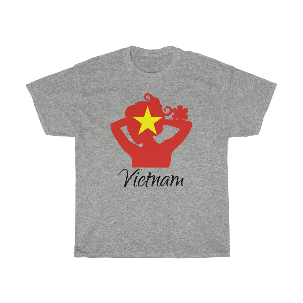 Vietnam Lady Flag Standard Tee 1 - Unisex