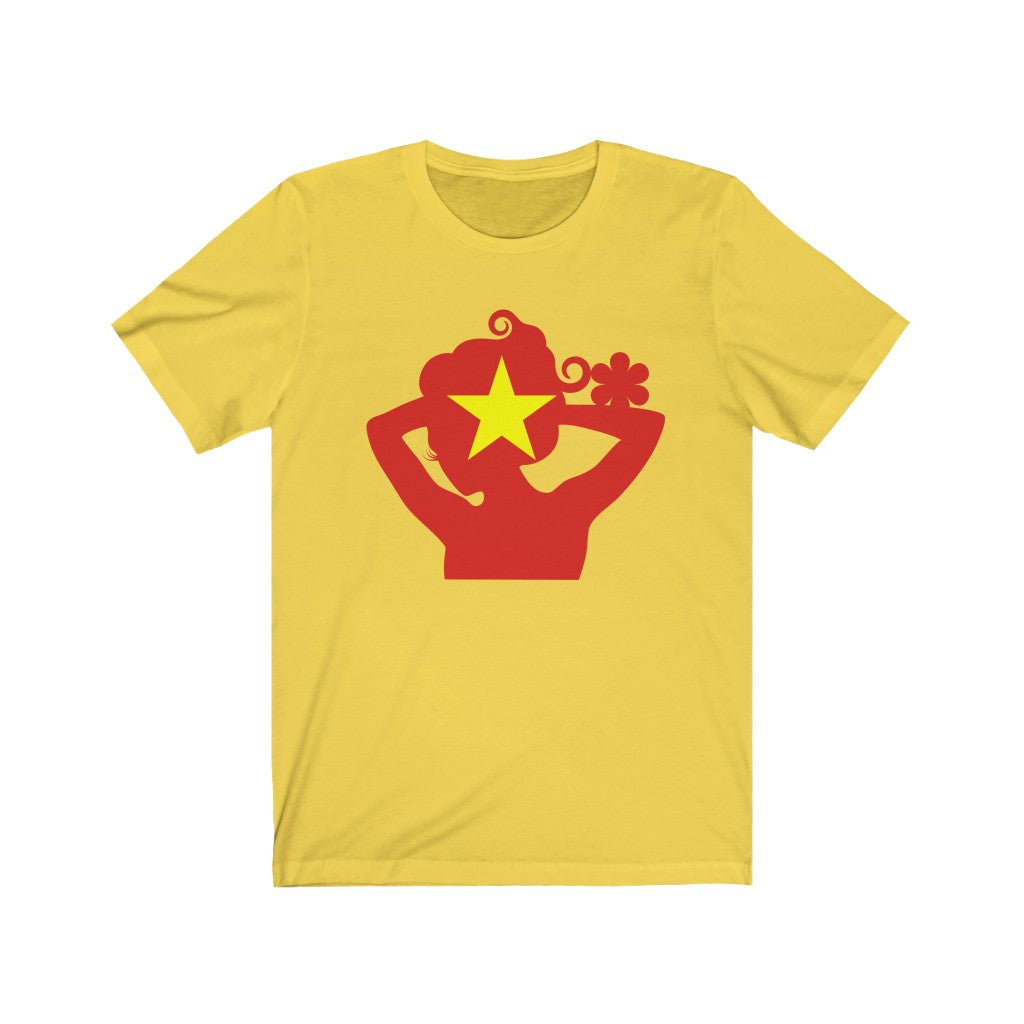 Vietnam Lady Flag Premium Tee - Unisex