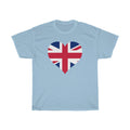 United Kingdom Heart Flag Standard Tee - Unisex