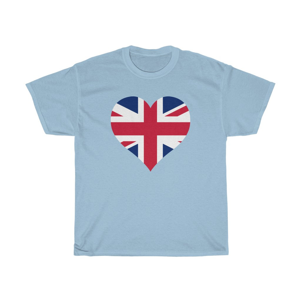 United Kingdom Heart Flag Standard Tee - Unisex