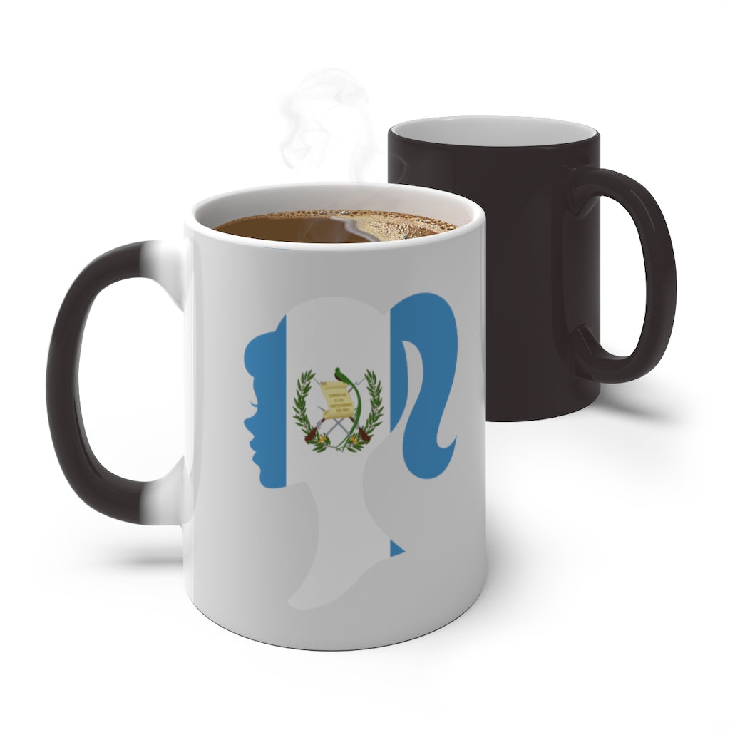 Guatemala Girl Color Changing Mug