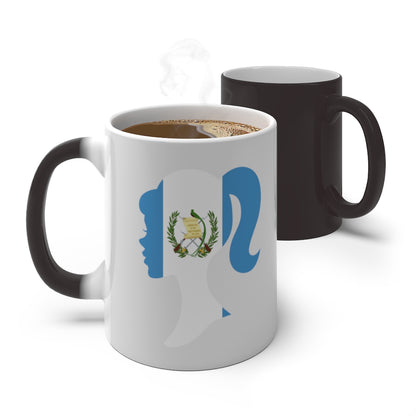 Guatemala Girl Color Changing Mug