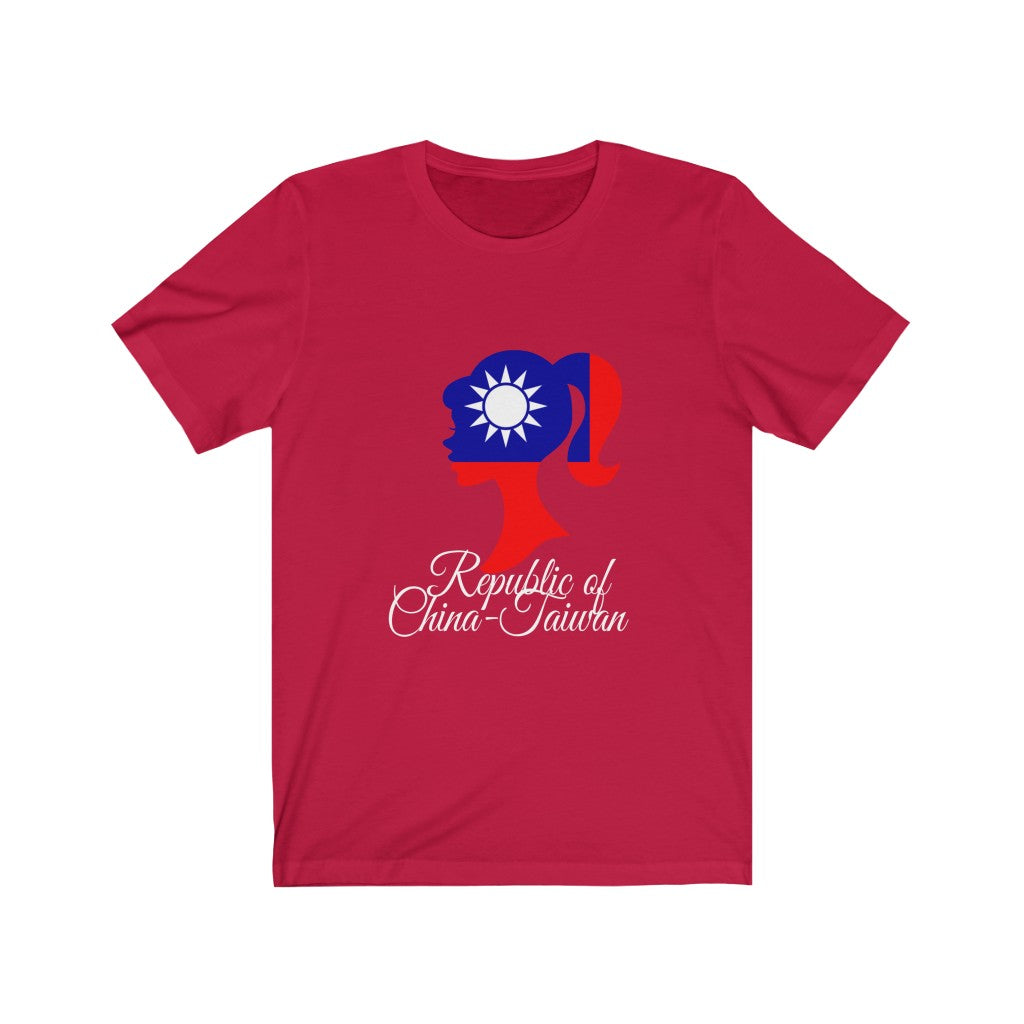 Republic of China - Taiwan Girl Flag Premium Tee 2 - Unisex