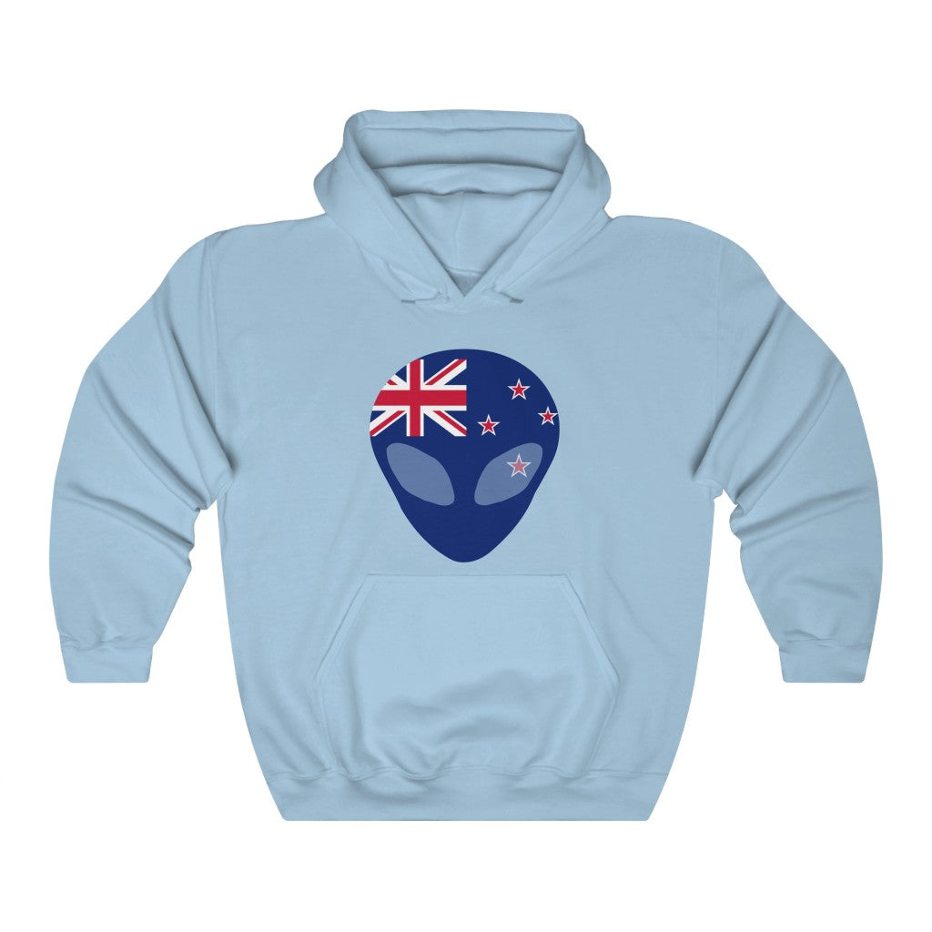 New Zealand Alien Flag Hoodie Sweatshirt - Unisex