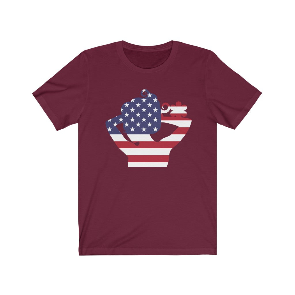 United States of America Lady Flag Premium Tee - Unisex