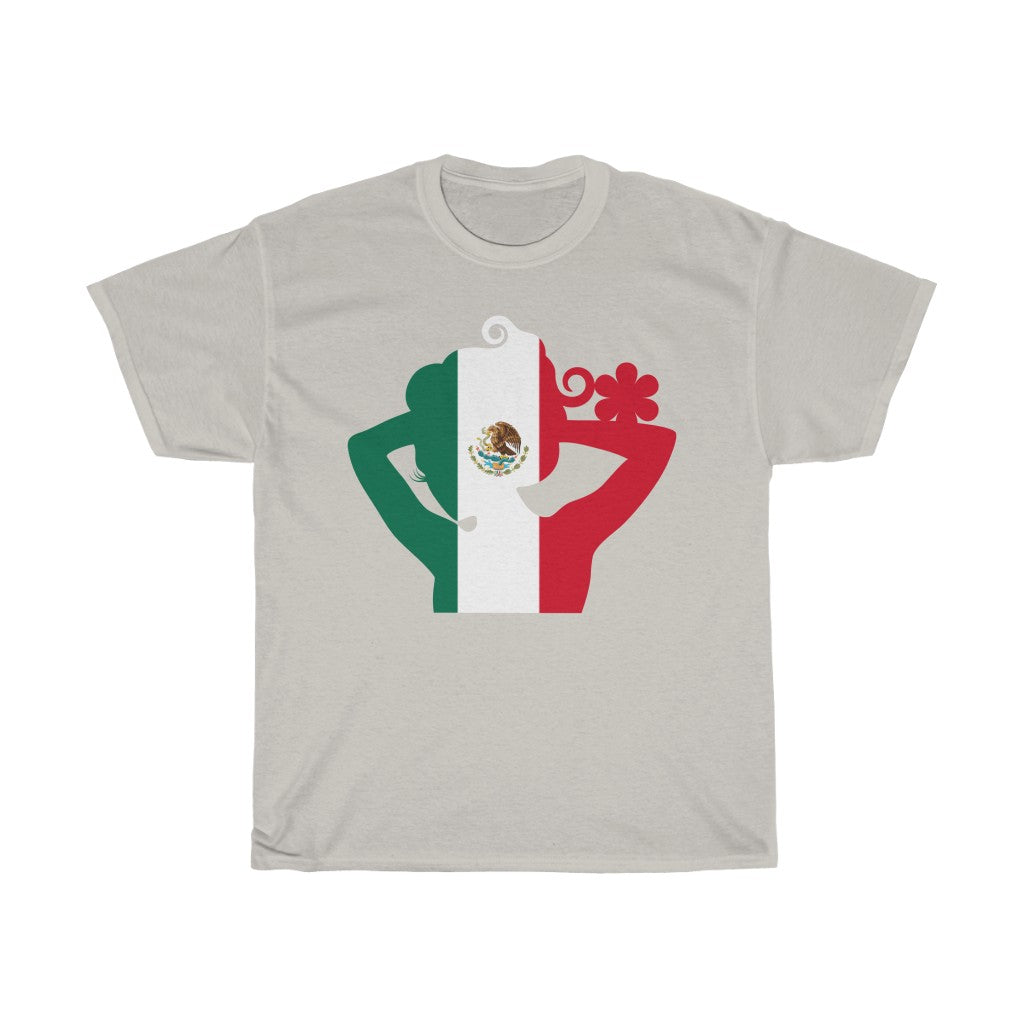 Mexico Lady Flag Standard Tee - Unisex