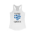 Greece Heart Flag Tank 1 - Women
