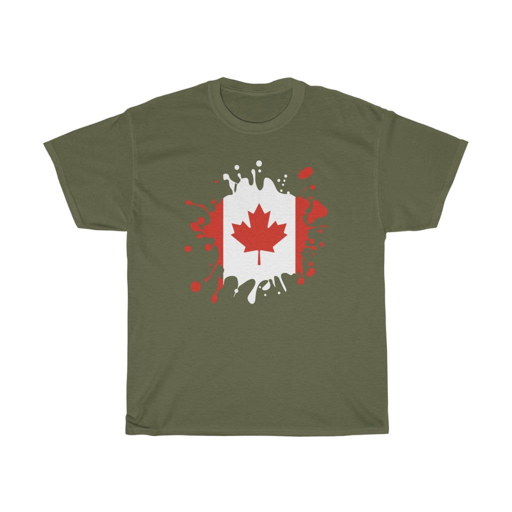 Canada Splat Flag Standard Tee - Unisex