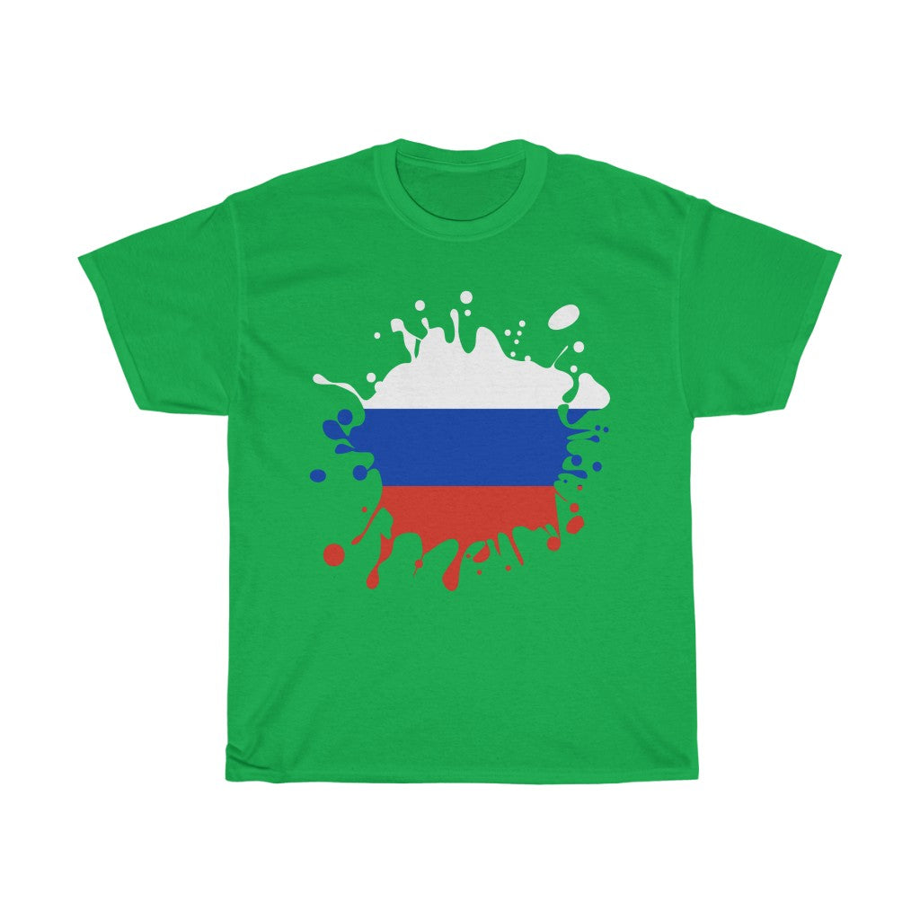 Russia Splat Flag Standard Tee - Unisex