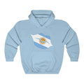 Argentina Lips Flag Hoodie Sweatshirt - Unisex