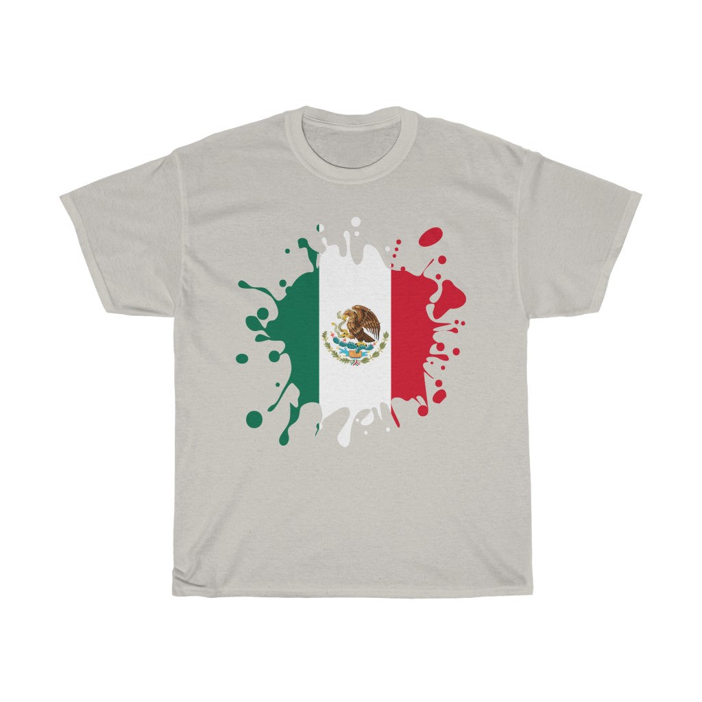 Mexico Splat Flag Standard Tee - Unisex