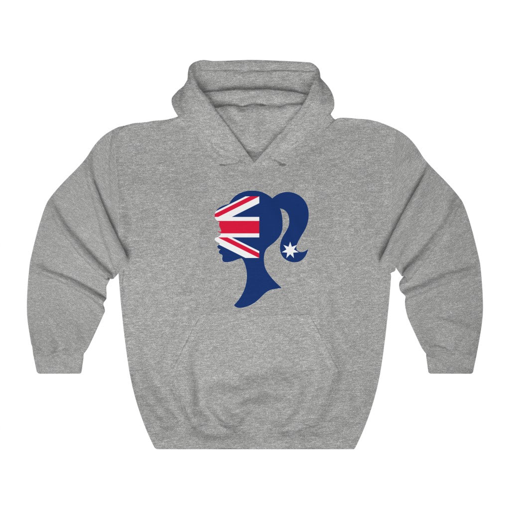 Australia Girl Flag Hoodie Sweatshirt - Unisex