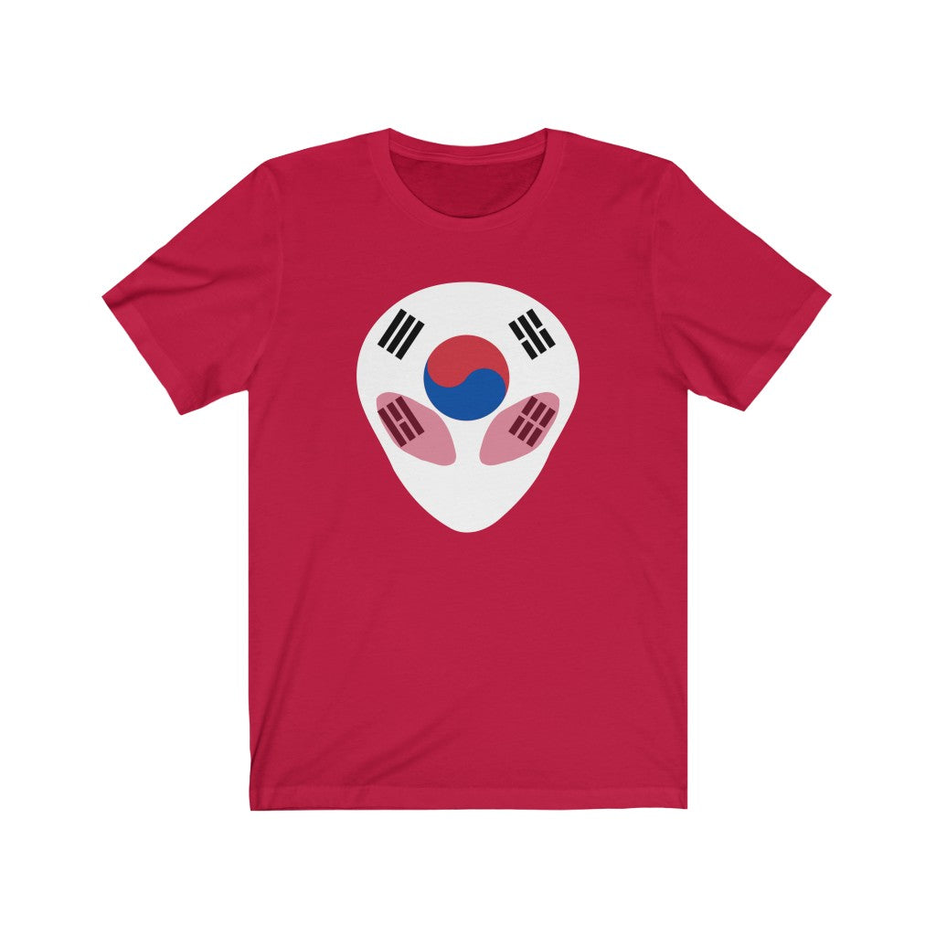 South Korea Alien Flag Premium Tee - Unisex