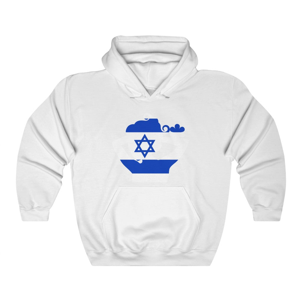 Israel Lady Flag Hoodie Sweatshirt - Unisex