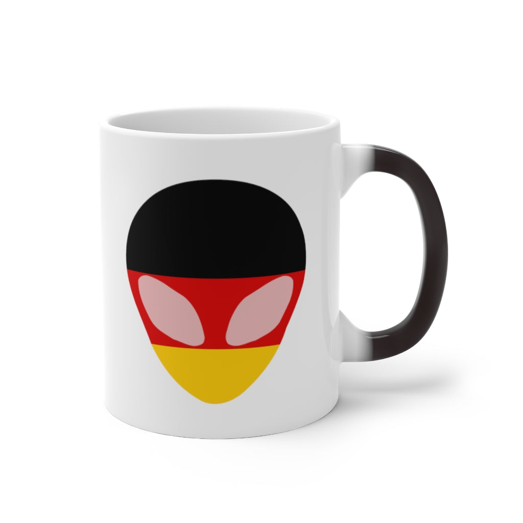 Germany Alien Color Changing Mug