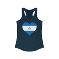 Nicaragua Heart Flag Tank - Women