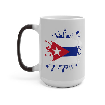 Cuba Splat Color Changing Mug